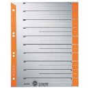 Trennbltter Leitz 1652, A4, orange, 100 Stck