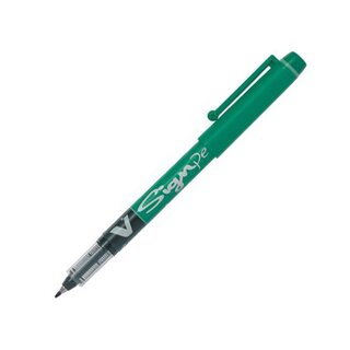 Fineliner Pilot 4102, V Signpen SW-VSP, Strichstrke: 0,6mm, grn