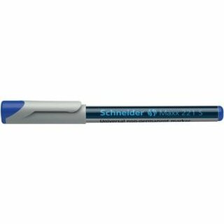 OHP-Stift Schneider Maxx 221S, wasserlslich, Strichstrke: 0,4mm, blau