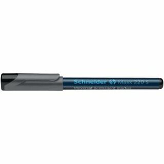 OHP-Stift Schneider Maxx 220 S, wasserfest, Strichstrke: 0,4mm, schwarz