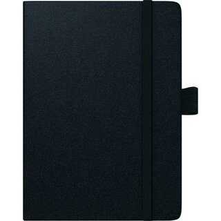 Brunnen Taschenkalender 1073666906 Kompagnon, 1T/1S, A6, schwarz, 2027