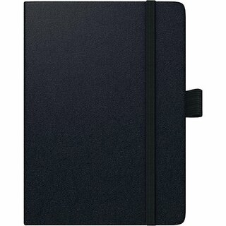 Brunnen Taschenkalender 1073666906 Kompagnon, 1T/1S, A6, schwarz, 2027