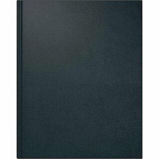 Rido-Ide Buchkalender 7024074906 Manager, 1W/2S, 20,5 x 26cm, schwarz, 2027