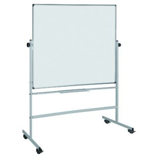 Weiwandtafel Bi-Office QR0204, Stativ-Drehtafel, emaill Oberfl, Mae: 90x120cm