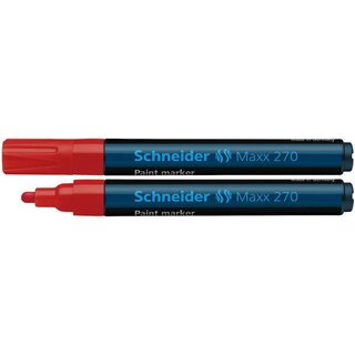 Lackmarker Schneider Maxx 270, Rundspitze, Strichstärke:...