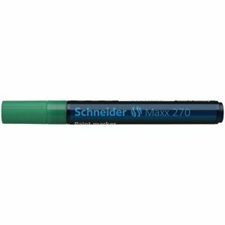 Lackmarker Schneider Maxx 270, Rundspitze, Strichstrke: 1-3mm, grn