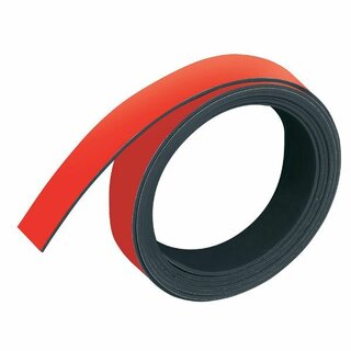 Magnetband Franken M801-01, Mae: 5mm x 1m, rot