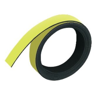 Magnetband Franken M802-04, Mae: 10mm x 1m, gelb