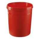 Papierkorb HAN Grip 18190, Fassungsvermögen: 18 Liter, rot