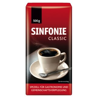 Kaffee Jacobs Sinfonie Classic, gemahlen, 500g