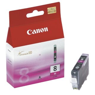 Tintenpatrone Canon 0622B001 - CLI-8M, Reichweite: 450 Seiten, magenta