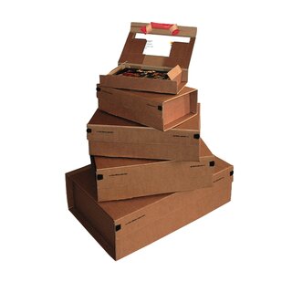 Versandkarton Colompac Paket POST, Größe M A4, Innenmaße...