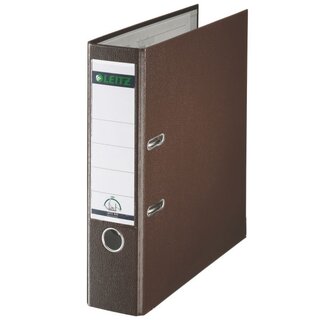 Ordner Leitz 1010, PP-kaschiert, A4, Rückenbreite: 80mm,...