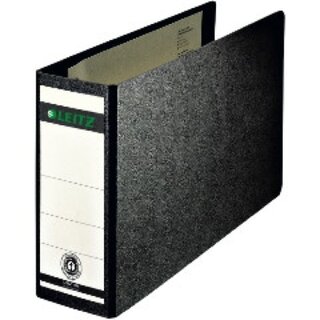 Ordner Leitz 1076, A5 quer, Rückenbreite: 77mm, schwarz