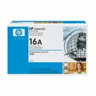 Toner HP Q7516A, Reichweite: 12.000 Seiten, schwarz