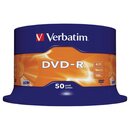 Verbatim DVD-R Spindel 16x 4,7GB 50 Stck