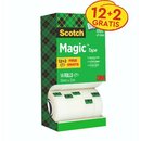 Klebefilm Scotch Magic 8R14TPR, 19 mm x 33 m, matt, 14...