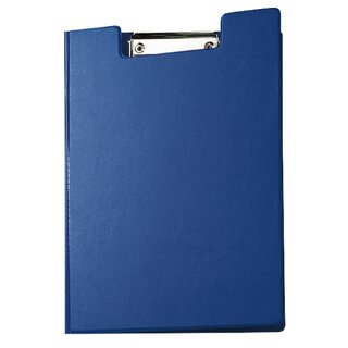 Blockmappe Maul 23392, A4, mit Bügelklemme + Tasche, blau