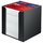 Notizzettel-Box Herlitz 01600360, mit 700 Blatt weiß, Maße: 9x9cm, schwarz