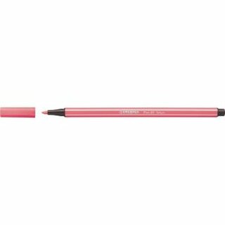 STABILO Faserschreiber Pen 68/056, Einweg, farbintensiv, M / 1 mm, neonpink