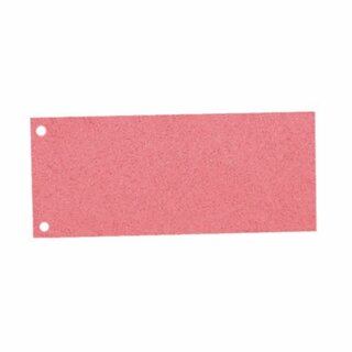Trennstreifen 24 x 10,5cm, rot, 100 Stck