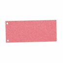 Trennstreifen 24 x 10,5cm, rot, 100 Stck