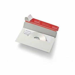 CD/DVD-Brief Colompac CP40.16, Innenmaße: 220x121mm, weiß