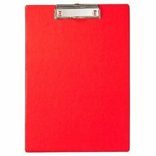 Klemmbrett Maul 23352, A4, folienüberzogener Karton, rot