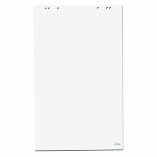 Flipchartblock Herlitz 10834133, blanko, 20 Blatt