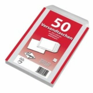 Versandtaschen C5 162x229mm ohne Fenster SK 90g weiß 50St