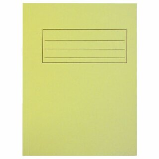 Jurismappe Kolibri 303, A4, aus Karton, gelb