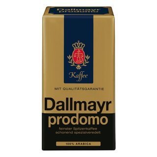 Kaffee Dallmayr Prodomo, gemahlen, eingeschweißt, 500g