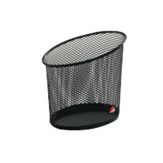 Stifteköcher Alba Mesh, Maße: 120 x 73 x 103 mm, schwarz