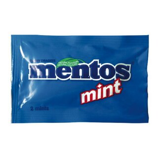 Mentos Pfefferminz-Dragees, Meeting Mints, 500 x 2 Stück