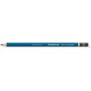 STAEDTLER Bleistift Mars Lumograph 100-3B, sechseckig,...