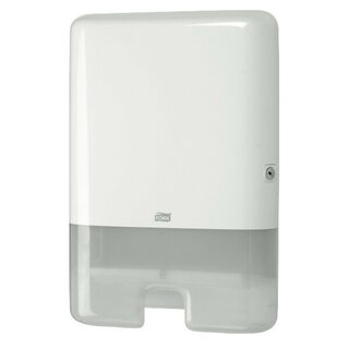 Falthandtuchspender Tork H2, Interfold Classic, weiß