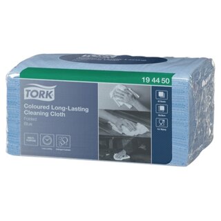 Vliestuch Tork Premium W8, 1lagig, blau, 40 Stück