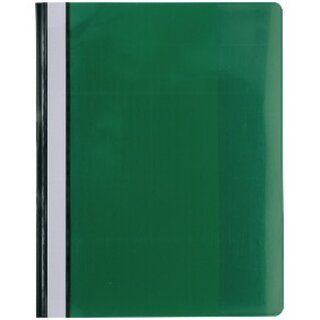 Schnellhefter Premium, A4, aus PVC-Folie, grün, 10 Stück