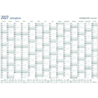Staedtler Plakatkalender 641 Lumocolor,12 Monate,...
