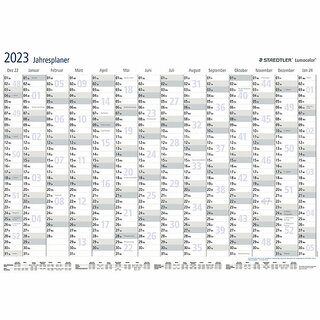 Staedtler Plakatkalender 641 Lumocolor,12 Monate, abwischbar, 84 x 60cm, 2027