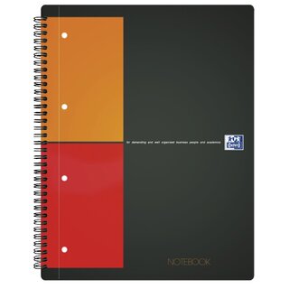 Collegeblock Oxford 1201, A4+, kariert, 80g, 4fach...