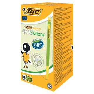 BIC Matic Eco.Druckblestift 0,7 Sortiert, 50 Stck