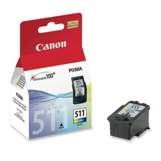 Tintenpatrone Canon 2972B001 - CL-511, Reichweite: 244...