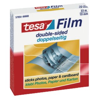 Doppelklebeband Tesa 57954, 19mm x 33m