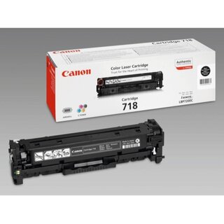 Toner Canon 2662B002 - 718, Reichweite: 3.400 Seiten, schwarz