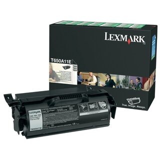 Toner Lexmark T650A11E, Reichweite: 7.000 Seiten, schwarz