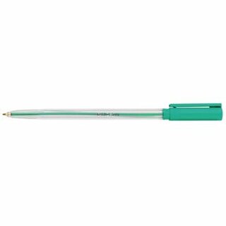 Kugelschreiber Micron Pen Einweg Kappe Strichstrke 0.7mm grn