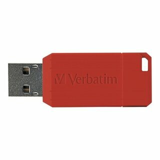 USB-Stick Verbatim 49063 Pinstripe, Speicherkapazit�t: 16GB, schwarz