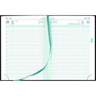 G�ss Buchkalender 58990, 1T/1S, Tucson, A4, 21 x 29,7cm, schwarz, 2027