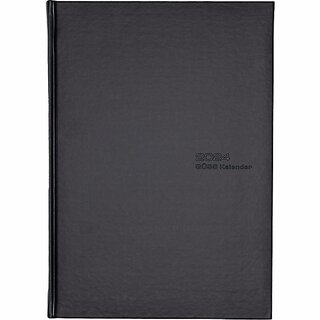 G�ss Buchkalender 58990, 1T/1S, Tucson, A4, 21 x 29,7cm, schwarz, 2027